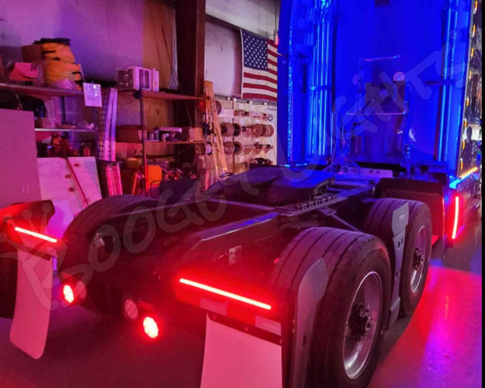 Tail-Turn-Brake Add-On LEDs for Semi-Trucks