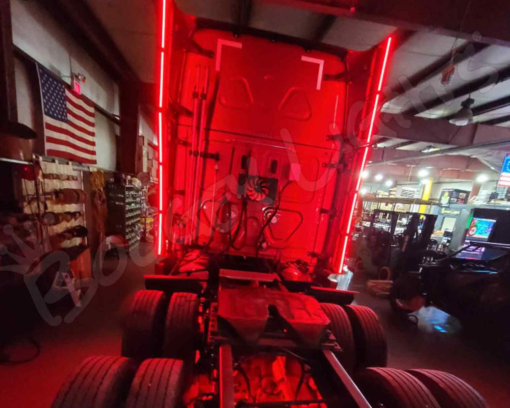 Tail-Turn-Brake Add-On LEDs for Semi-Trucks