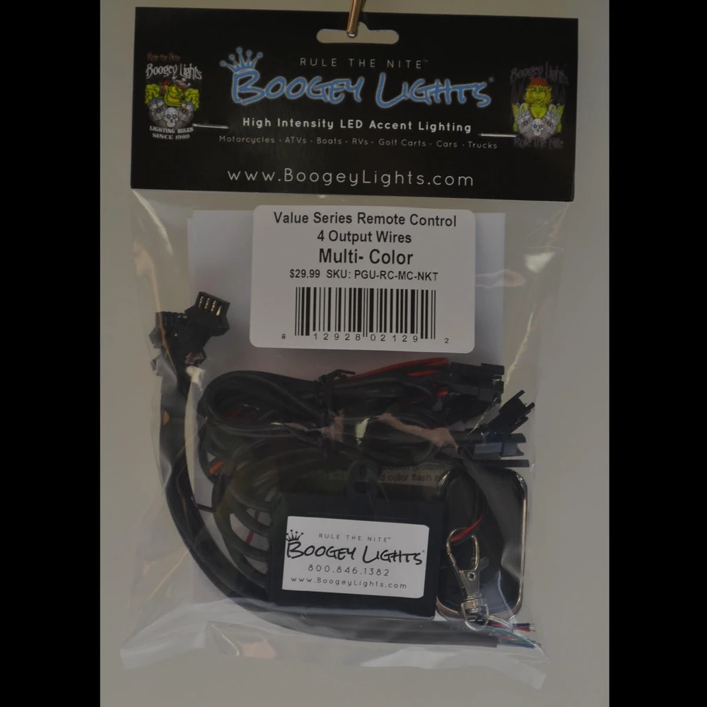 Value Series Multi-Color Wireless Remote Control (4 Output Wires)