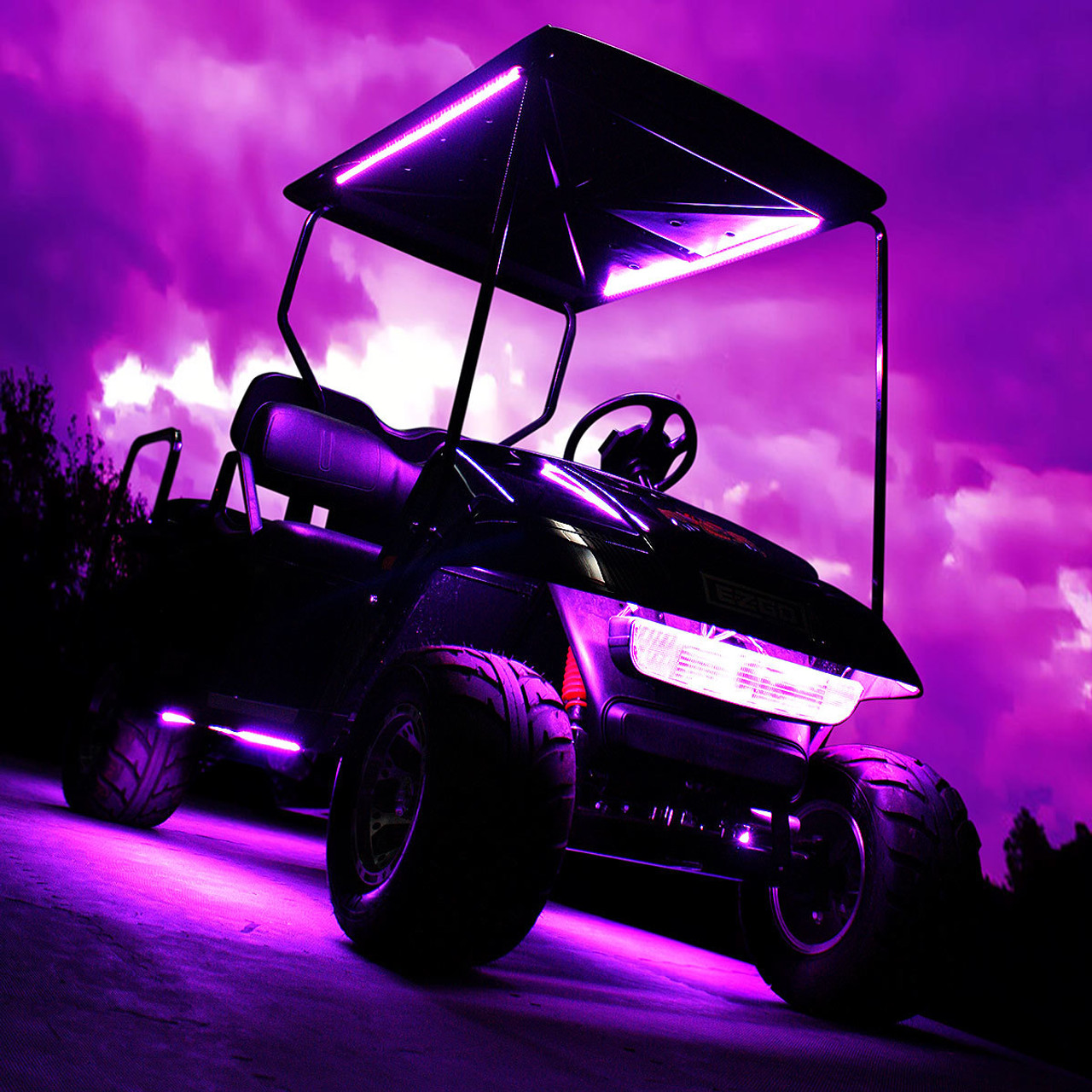 12 volt led lights for golf carts