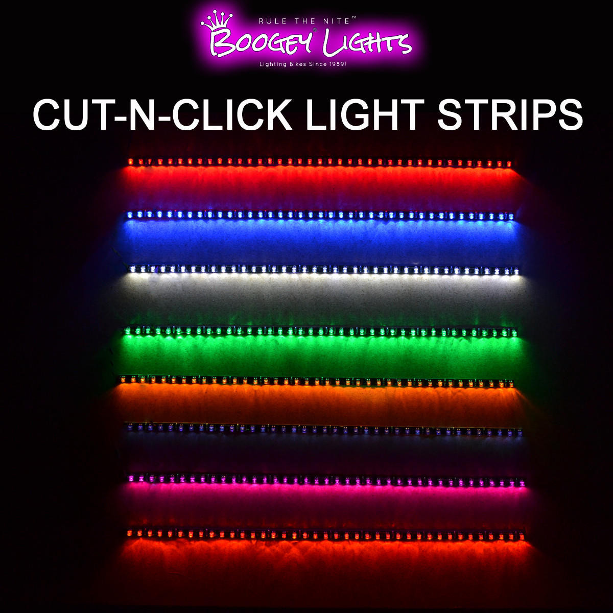 Buy Cut N' Click™ Flexible 39 LED Strip | Boogey Lights