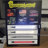 Dealer Display Board at Boogey Lights