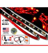 Golf Cart Add-On LED Strips (Single Color)