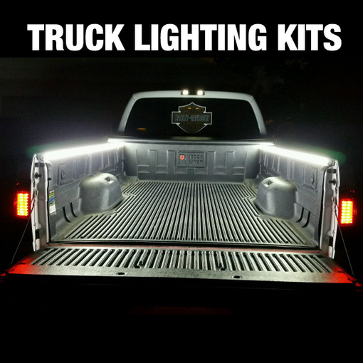 LED Light Kits for Pickup-Trucks, Truck Beds and Semi-Trucks