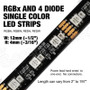 Add-On LED Light Strip with Power Lead