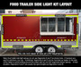 Food Trailer Side Light Kit