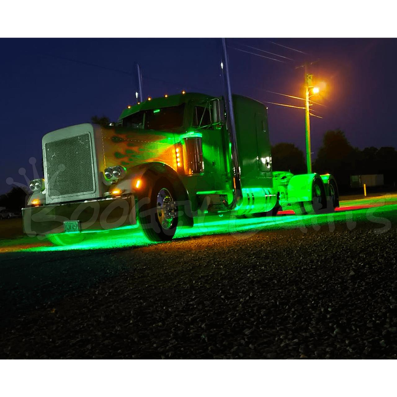 Buy Heavy Duty Truck Under-Glow LED Light Kit Fits Any Make/Model  Boogey Lights