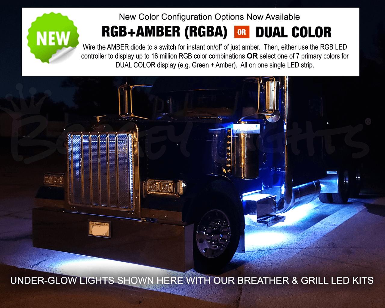 Peterbilt 379/389 Under-Glow LED Light Kit Boogey Lights