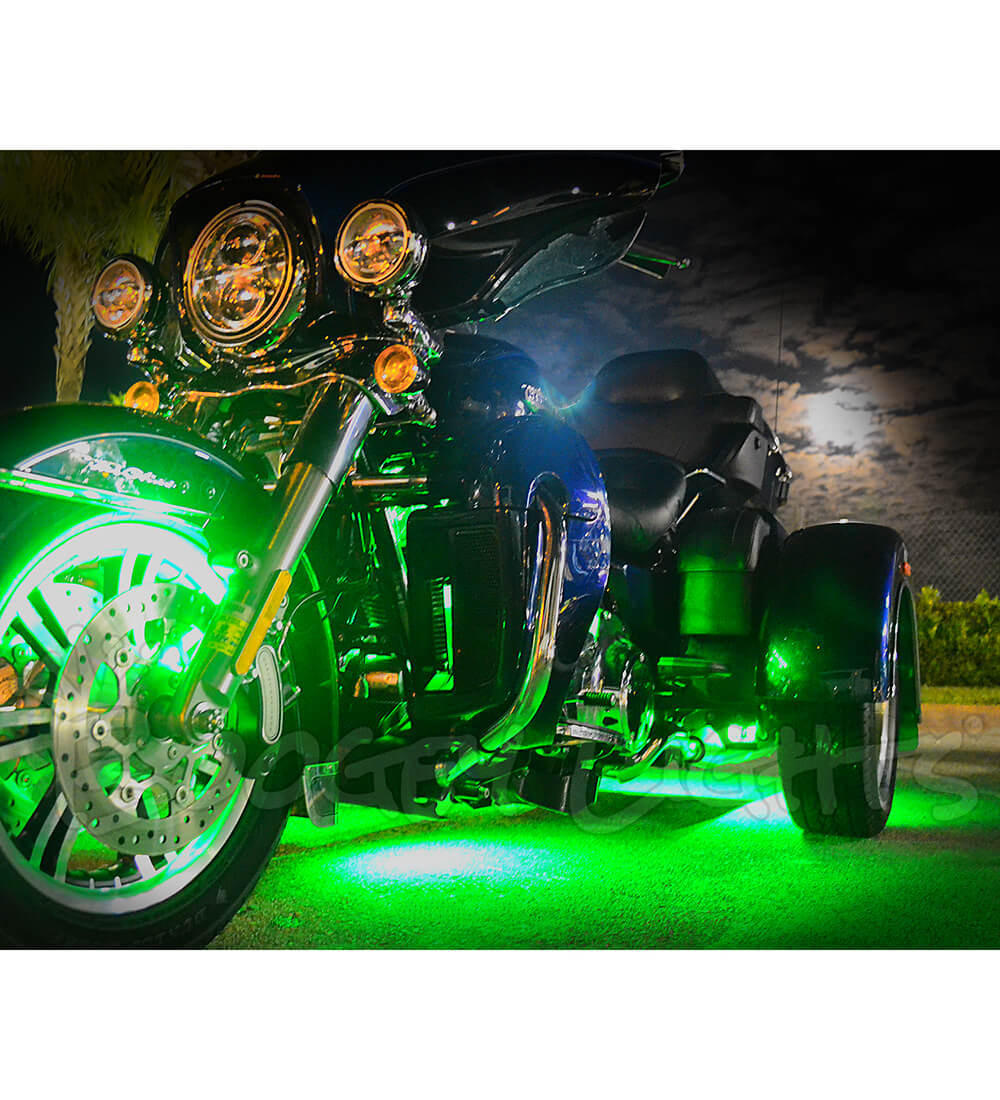 motorcycle led lights with remote