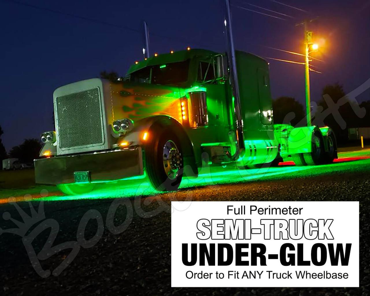 Semi-Truck Under-Glow LED Light Kit Boogey Lights