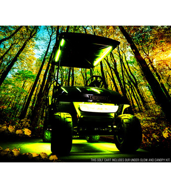 Golf Cart Canopy LED Kit (Multi-Color) - Boogey Lights