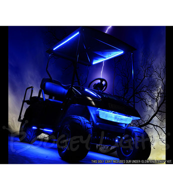 Golf Cart Canopy LED Kit (Single-Color) - Boogey Lights