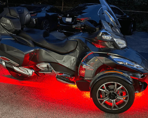 紺×赤 canam spyder シグネイチャーライト - 通販 - www.ganaama.co.il