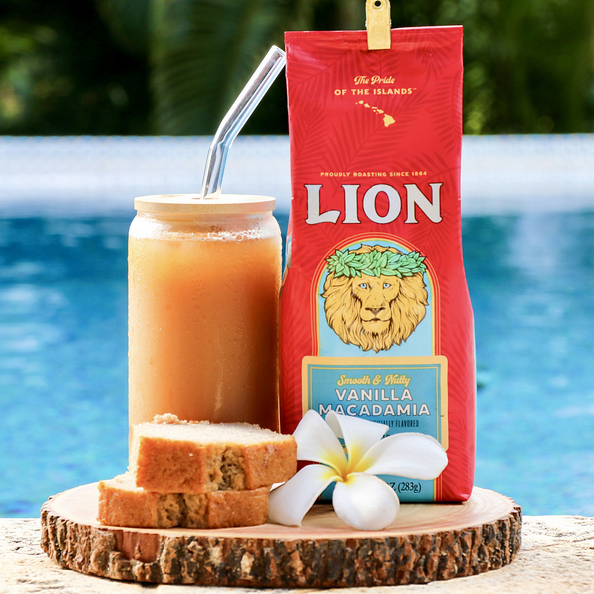 Lion Vanilla Macadamia Flavored Coffee