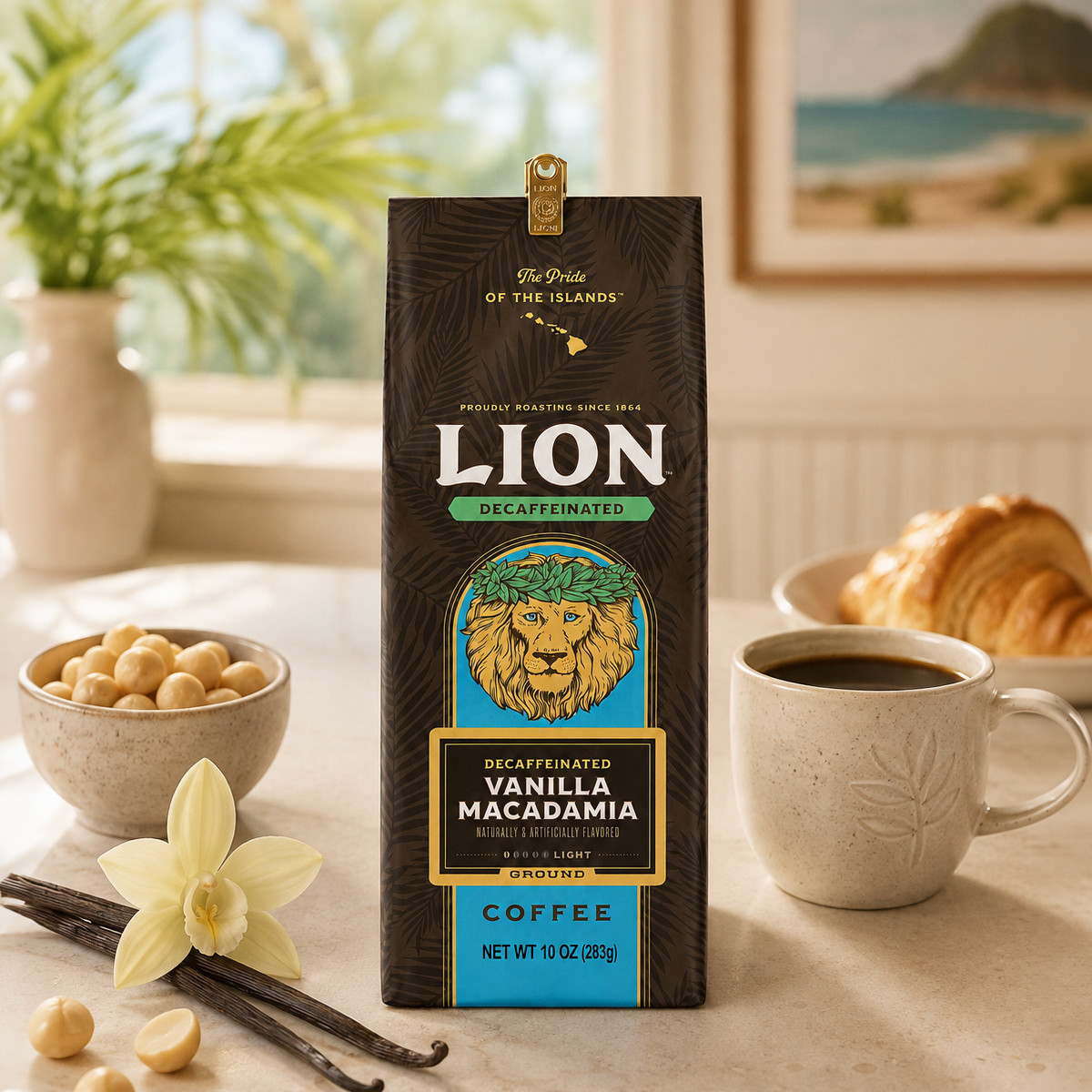 Decaf Vanilla Macadamia Coffee