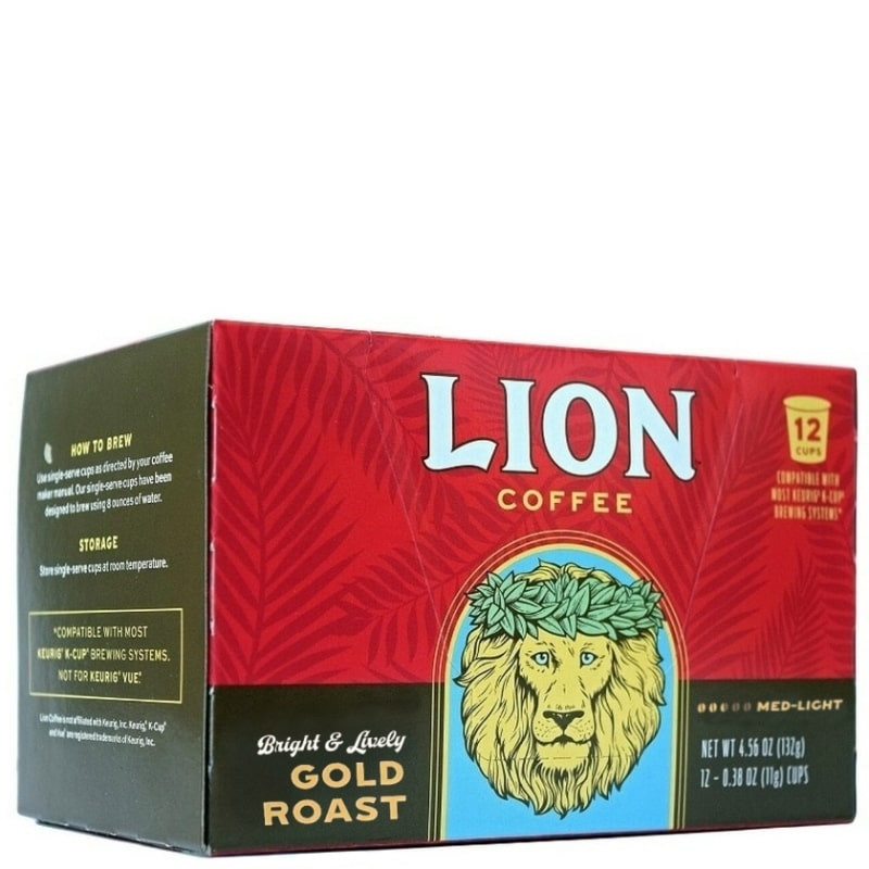 Lion Gold Roast Single Serve Coffee Pods - Hawaii Coffee Company