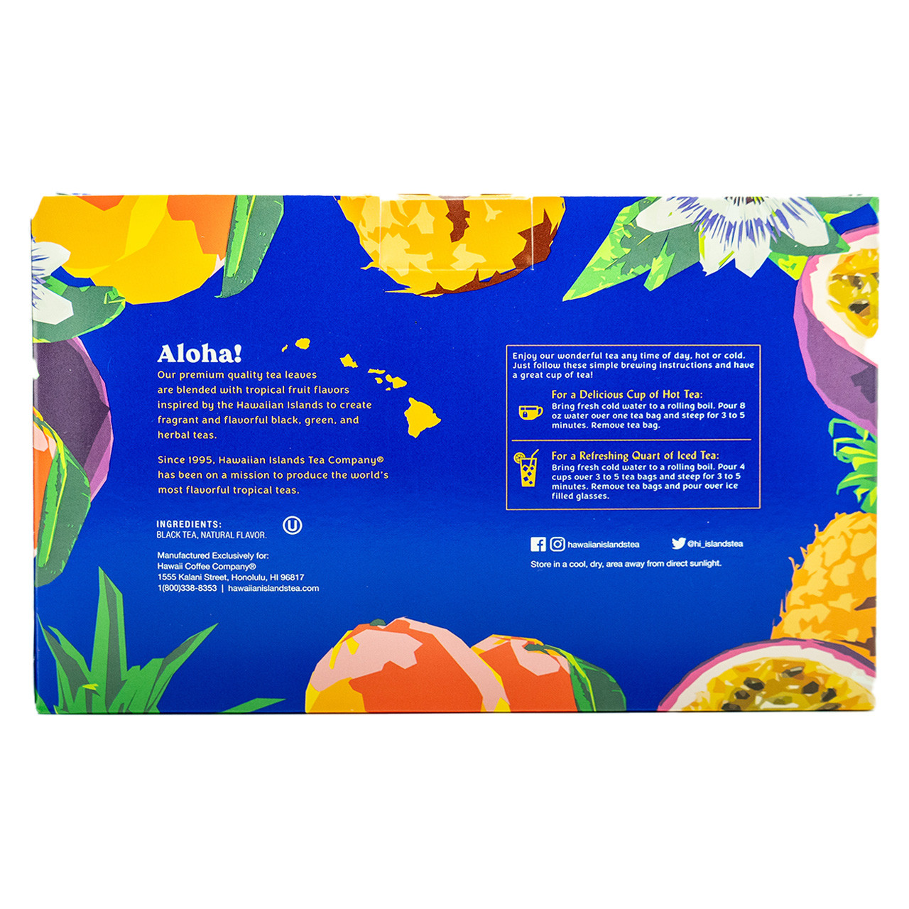 Black Tea Tropical Gift Box