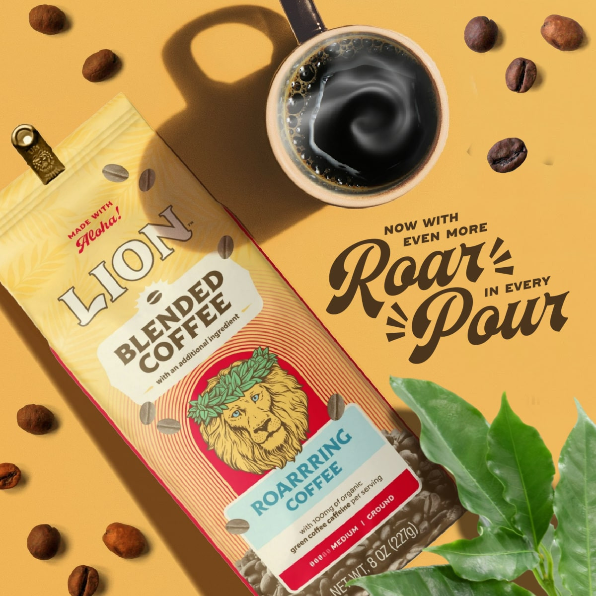 Lion Blended Roarrring Coffee