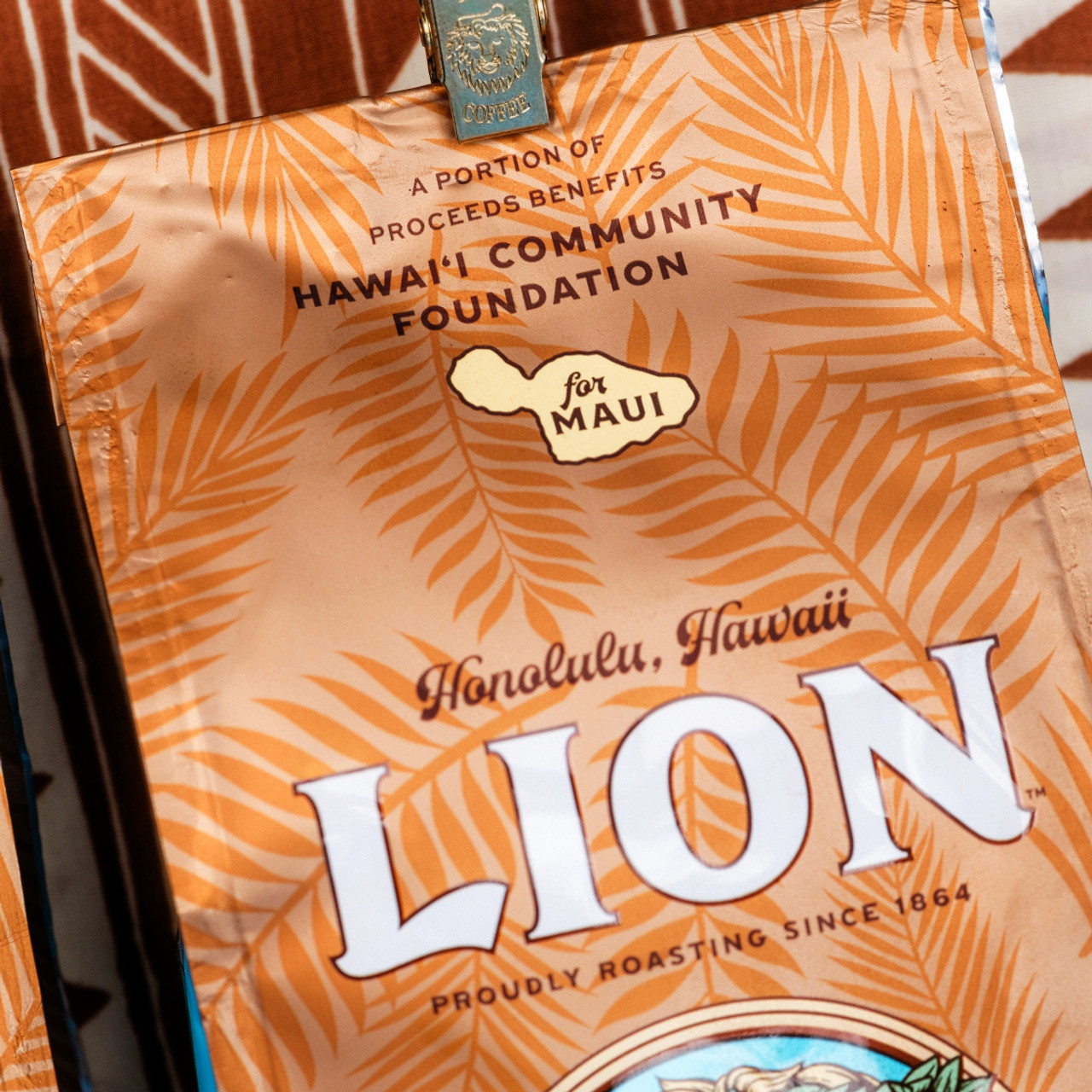 ライオンコーヒー 100% CONA ＆ 100％ MAUIコーヒー （豆） Lion 100% Maui Coffee - Hawaii Coffee Company