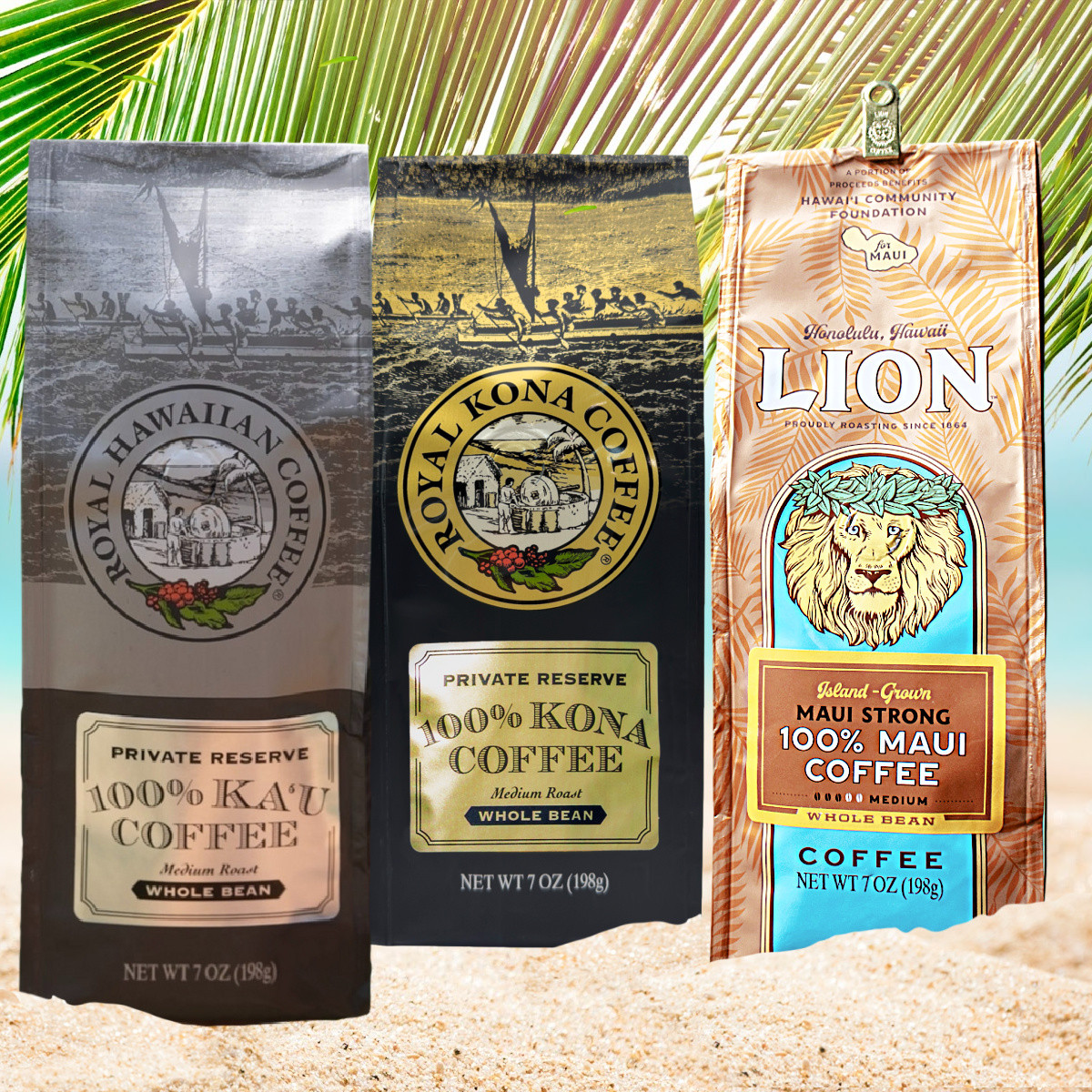 100% Hawaiian Coffee Sampler