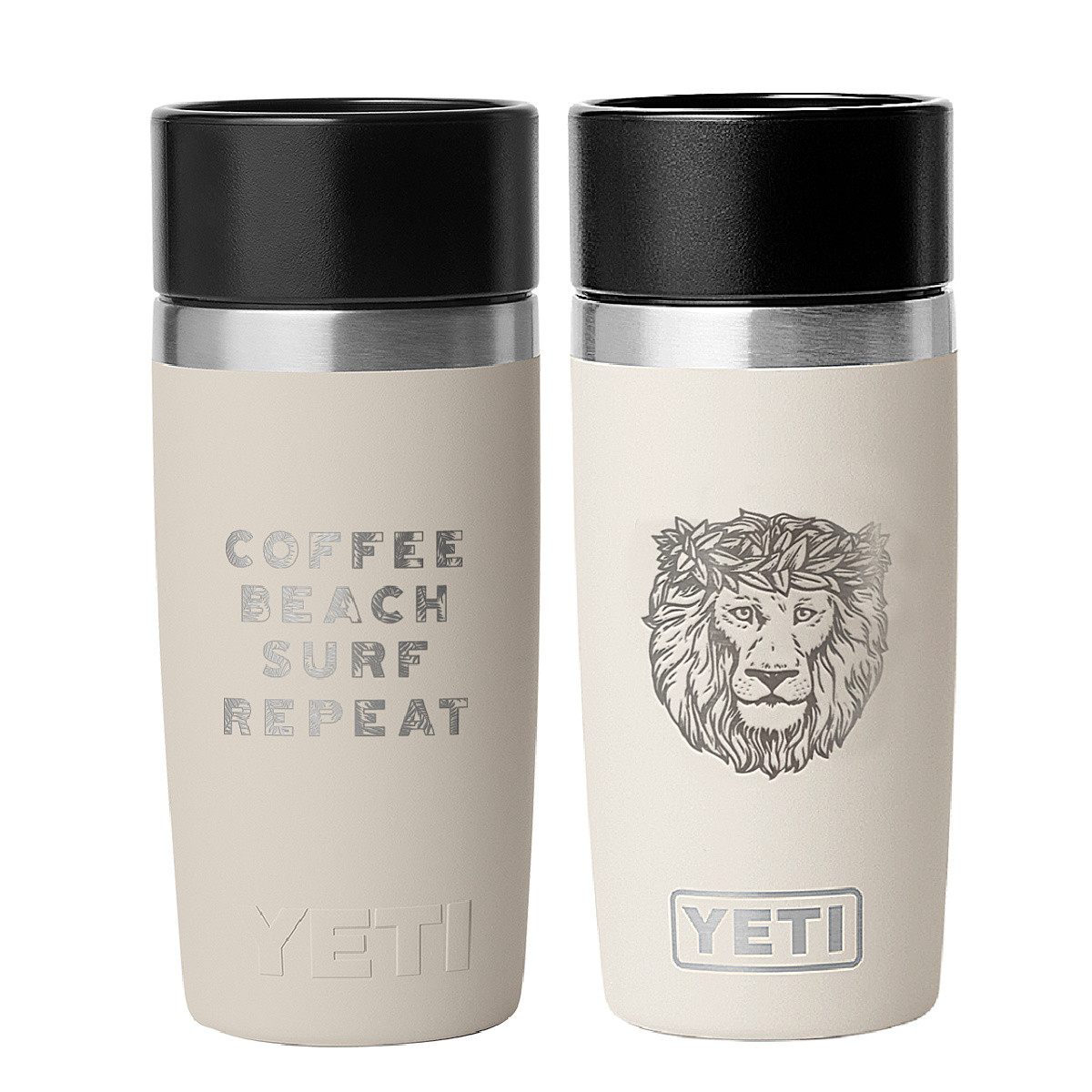 Lion Coffee Repeat Traveler Mug 12oz