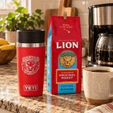 Lion Coffee Hawaii's Favorite Traveler Mug 12oz