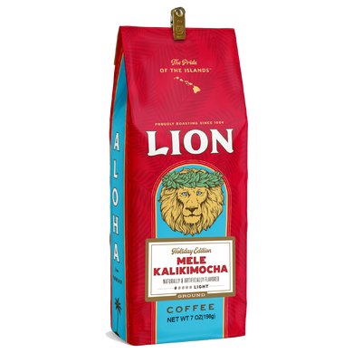 Lion Mele Kalikimocha Holiday Coffee
