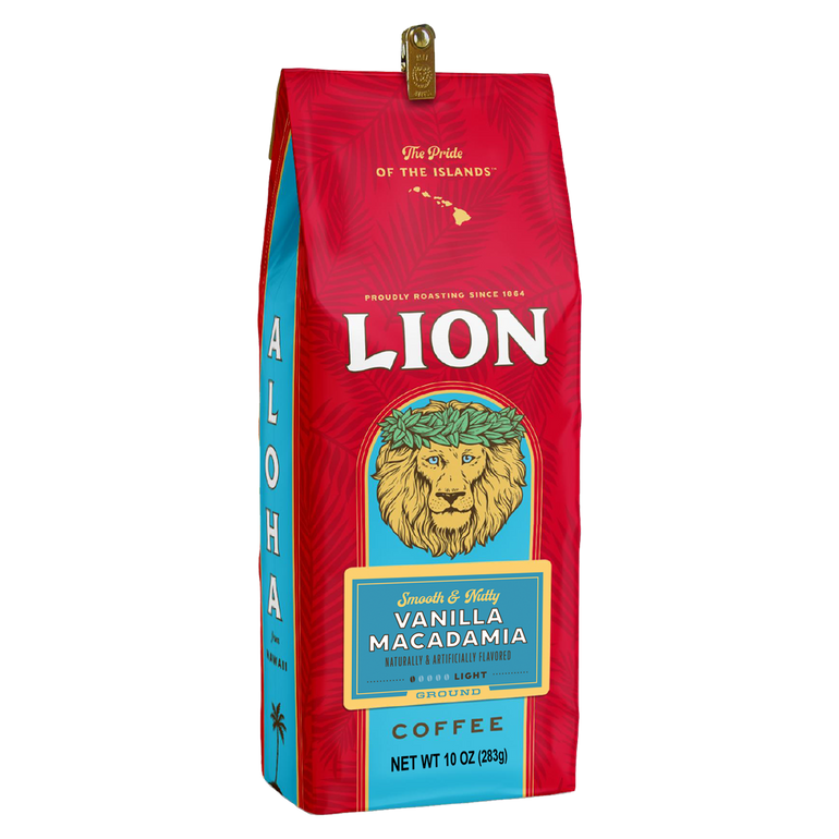Lion Vanilla Macadamia Flavored Coffee