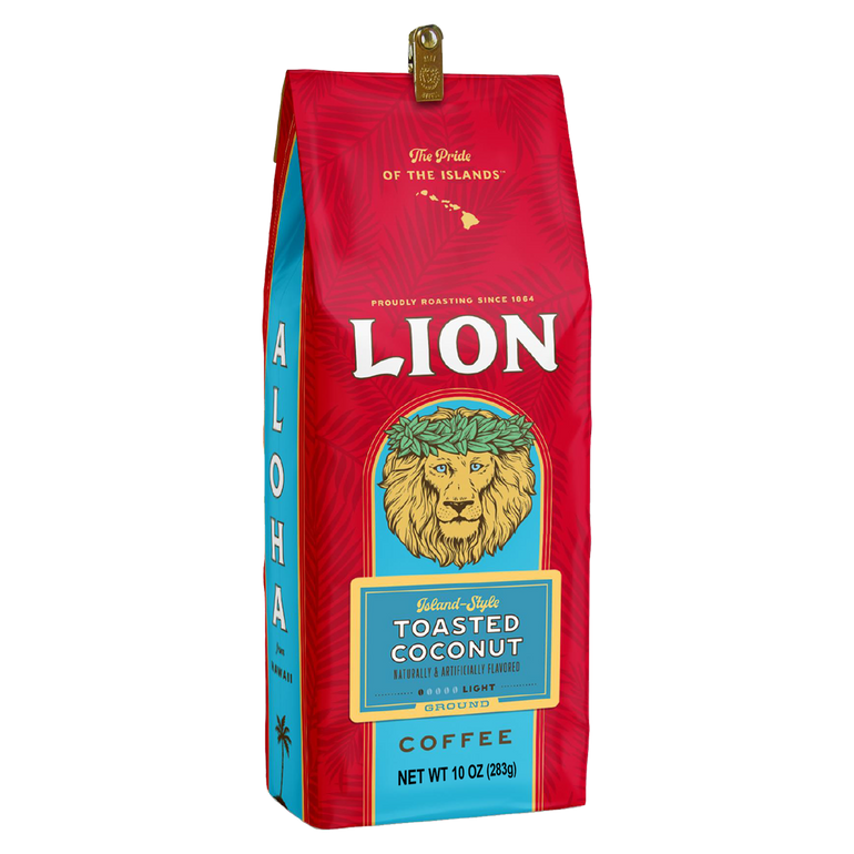 Lion Toasted Coconut Coffee