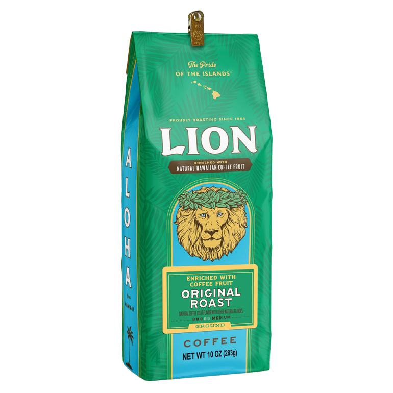 Enhanced Lion Coffee Original Roast