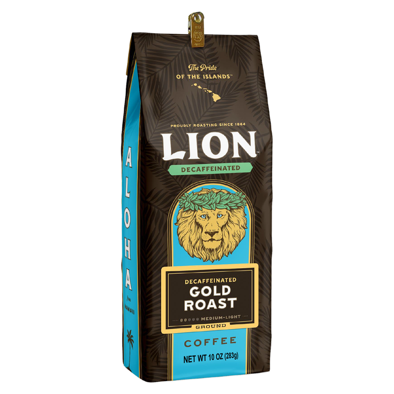 Lion Gold Roast Swiss Water Decaf Coffee