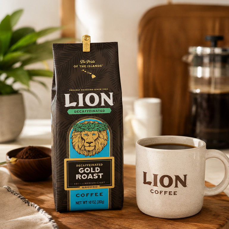 Lion Gold Roast Decaf Coffee