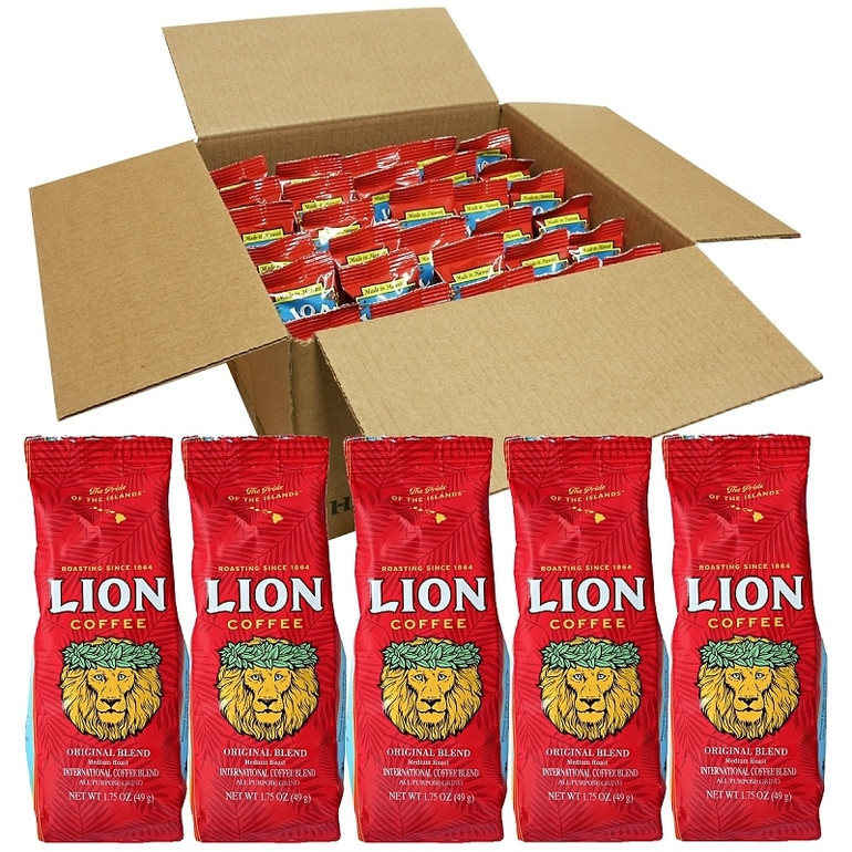 Lion Original Roast Single Pot Bags - Great for Gifts or Wedding