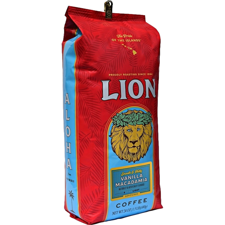 Vanilla Macadamia Nut 24oz Coffee Bags - Case Rate