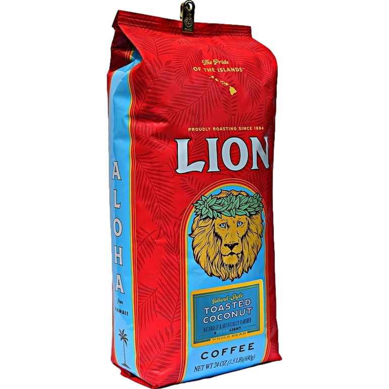 Toasted Coconut 24oz Coffee Bags - Case Rate