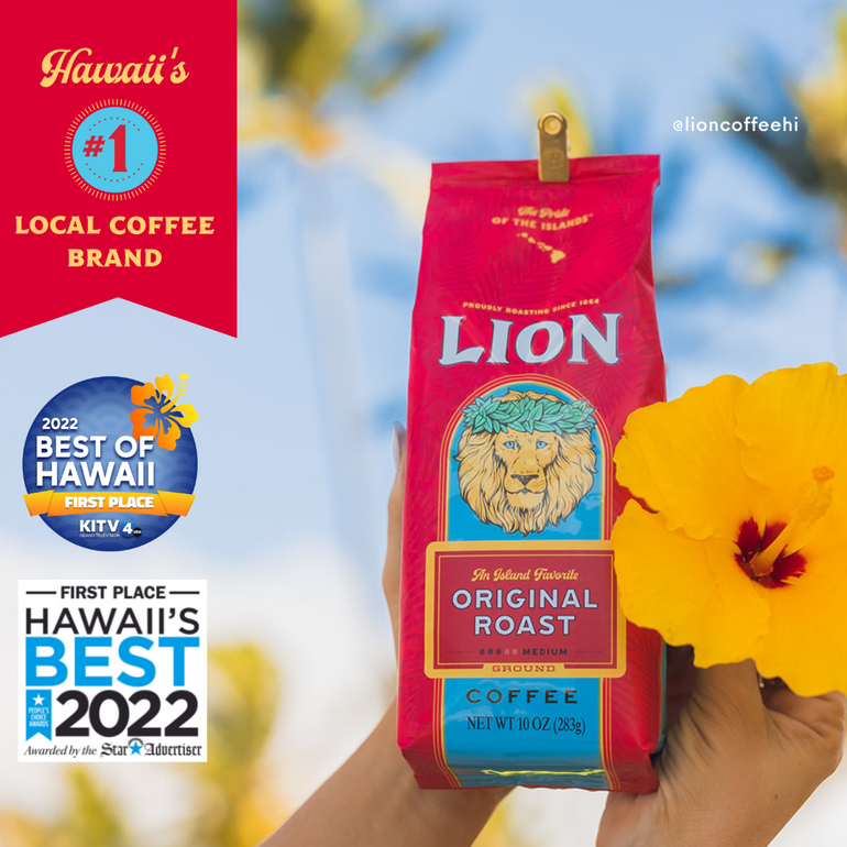 Social Proof of Hawaii's number 1 local coffee brand