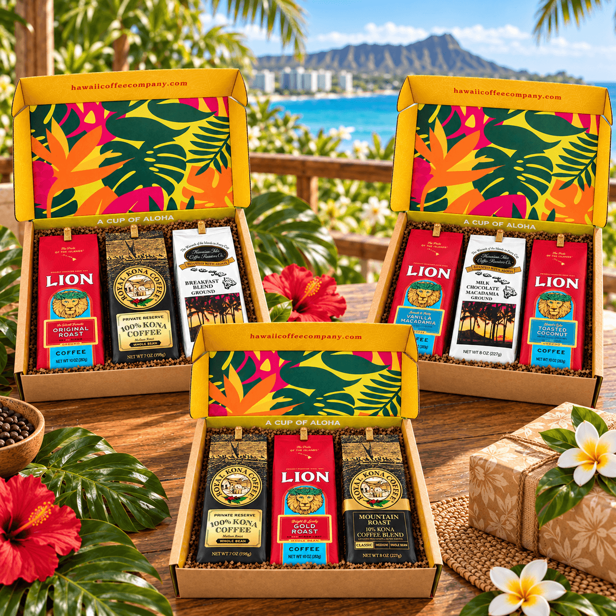 Hawaii Coffee Company Best Seller Coffee Collections