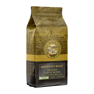 Decaf Mountain Roast 10% Kona Coffee Blend