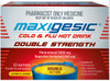 Maxigesic Cold & Flu Hot Drink Double Strength (Paracetamol & Ibuprofen) Sachets X 10