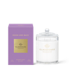 Glasshouse Fragrances Moon and Back Scented Candle 380g and mauve box
