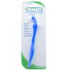 GUM® Denture Brush 201 Ergonomic Brush for Dentures Cleaning (Colours selected at random)