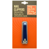 The Quick Grey Fox Nail Clippers with Silicone Grip