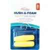 SurgiPack Hush-A-Foam Taper-Fit Ear Plugs Large 2 Pairs