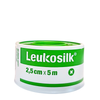 Leukoplast Leukosilk Tape 0102200 Snap Ring White Latex-Free 2.5cm x 5m