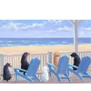 Peter Pauper Press Dogs In Deck Chairs Note Cards 14pack