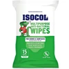 Isocol Multipurpose Anti-Bacterial Wipes Plant-Based Cloth 15pack
