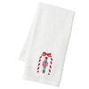 Pilbeam Living Hand Towel Christmas Cheer Collection Candy Cane Nutcracker