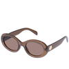 Fiorelli Sunglasses Sierra Latte Brown Mono Lenses