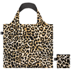 LOQI LEOPARD Dusk Recycled Foldable Shopping Bag