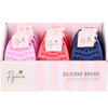 Fly With Me 2-In-1 Silicone Body & Hair Brush Assorted 1 Piece